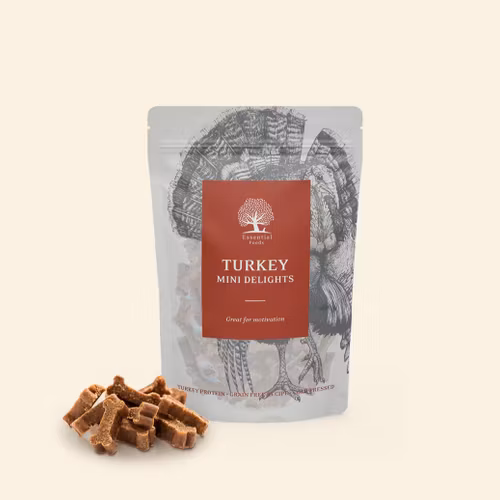 ESSENTIAL TURKEY MINI DELIGHTS "Kalkon" 100G