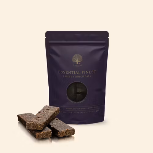 ESSENTIAL FINEST LAMB & VENISON BARS 3 styck- av lamm och hjort