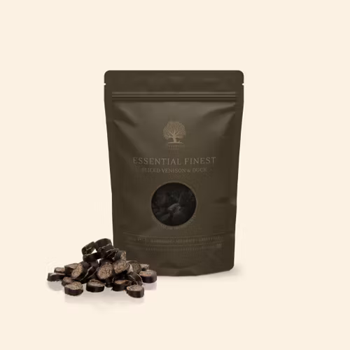 ESSENTIAL FINEST SLICED VENISON & DUCK 110 gram- skivor av hjort och anka