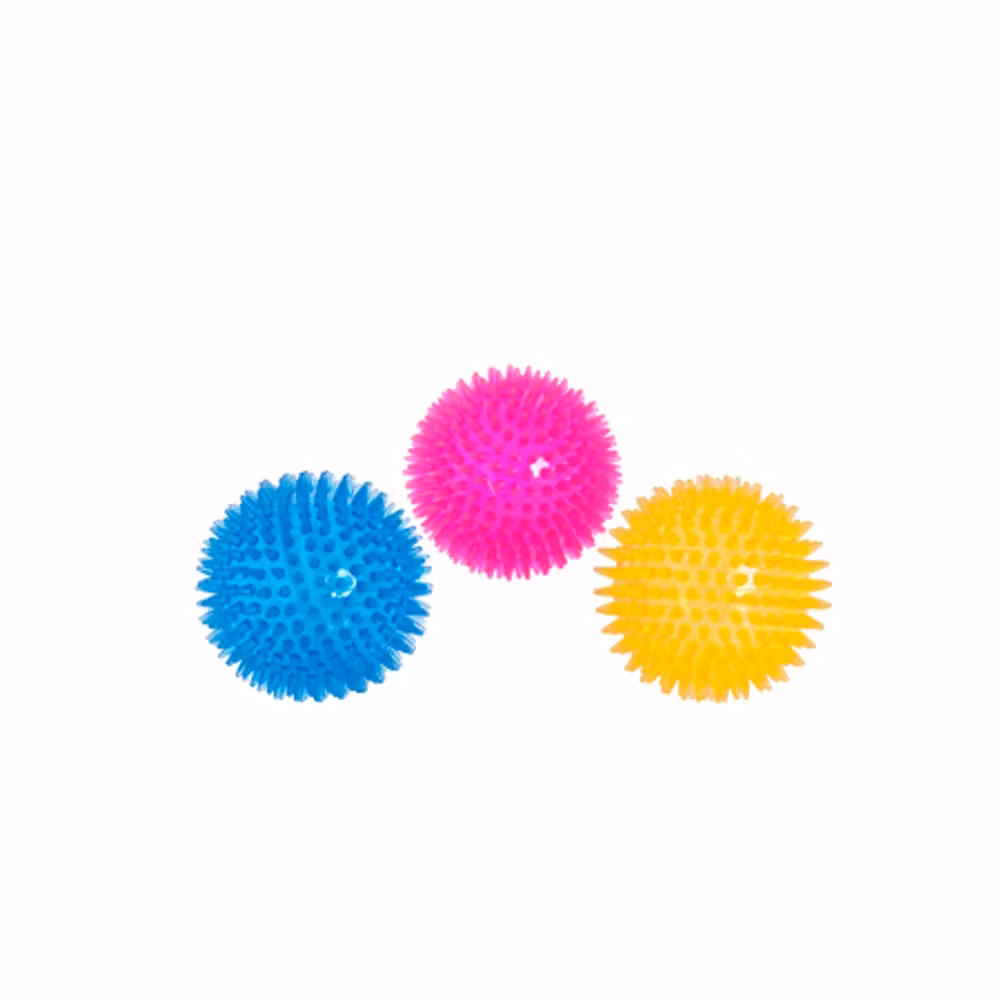 Good 4 Fun Tpr Spikeball -1 st taggig boll Ø8cm el. Ø10cm. Blandade färger