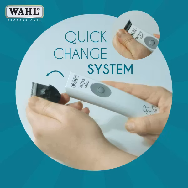 Wahl Klippmaskin Vetiva Mini- uppladdningsbar- för tassar o nos m.m.