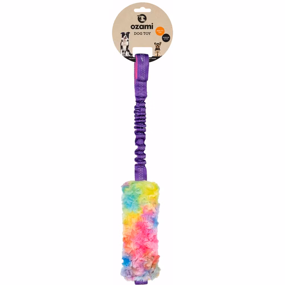 Play-n-tug Short Fur Unicorn- med elastiskt band 50cm