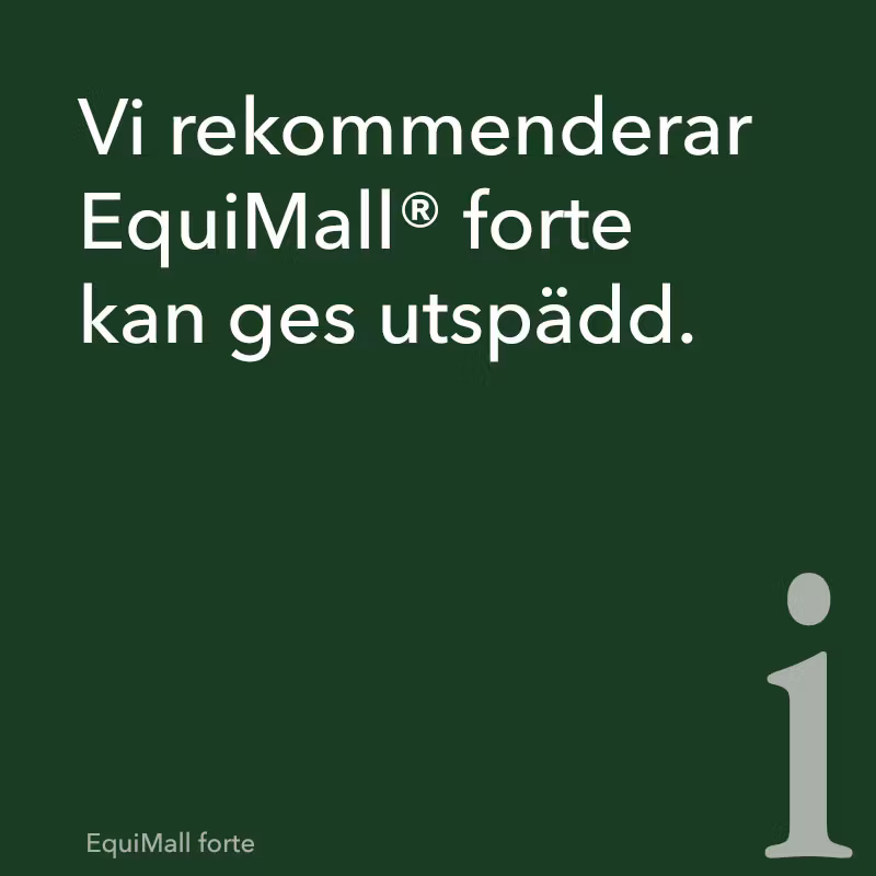 St Hippolyt EquiMall® forte  700 ml-  flytande koncentrerat malt-extrakt