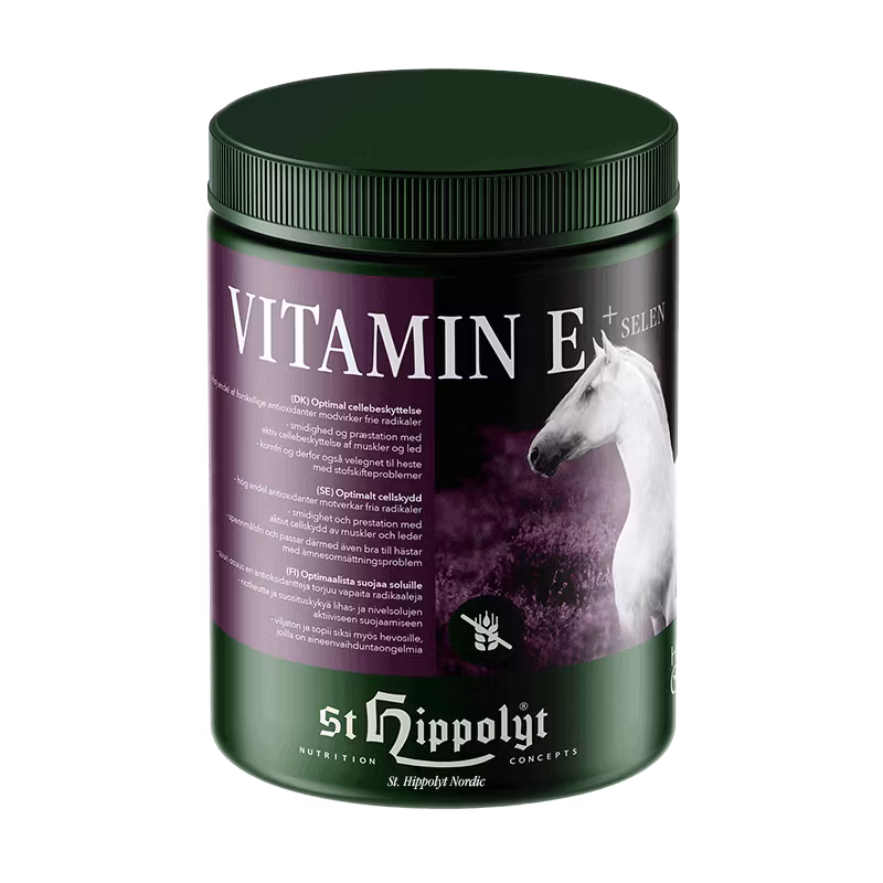 St Hippolyt Vitamin E + Selen® 1 kg-  vid belastning o återhämtning