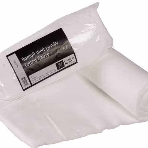 BOMULL med gasväv. Rullad. 30 cm x 3.5 m. 500 gr