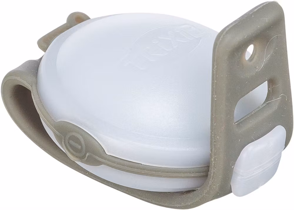 Flasher USB, ø 4 × 11.5 cm, grafitgrå