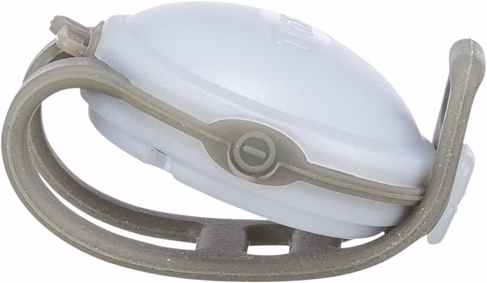 Flasher USB, ø 4 × 11.5 cm, grafitgrå