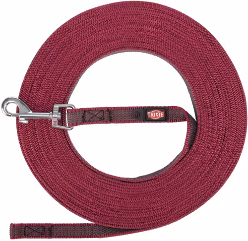 Spårlina, gummerad-sangria- 5m,10m el 15m