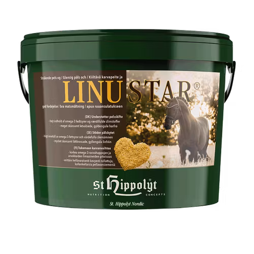 St Hippolyt LinuStar® 3 kg- för en strålande päls och bra matsmältning