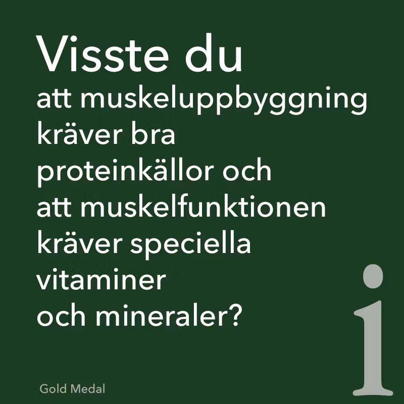 St Hippolyt Gold Medal® Refill 5 kg-  muskeluppbyggande tillskott
