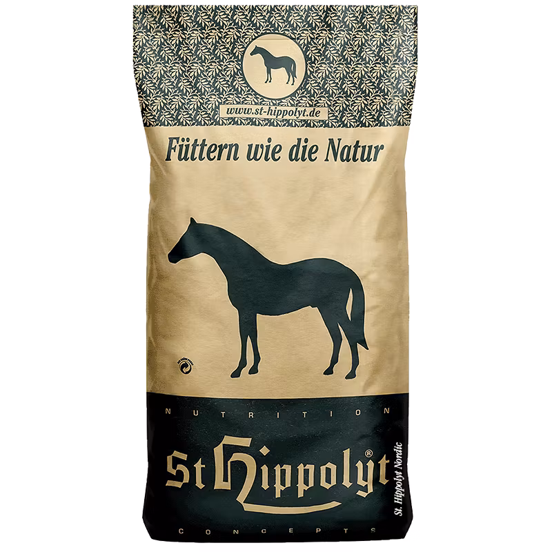 St Hippolyt Muscle Fibre, 15 kg- för lättfödda hästar med ett högt proteinbehov