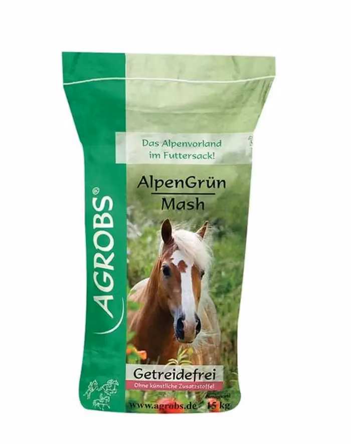 Agrobs PA AlpenGrün Mash 15 kg (utan spannmål)