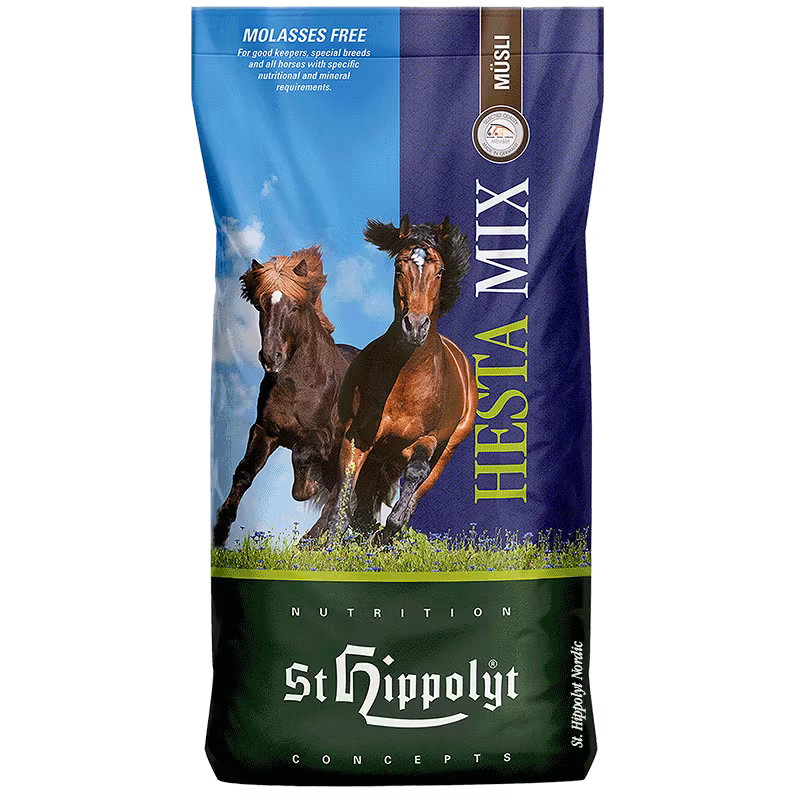 St Hippolyt Hesta Mix® Nordic Müsli 20 kg- för specialraser i träning