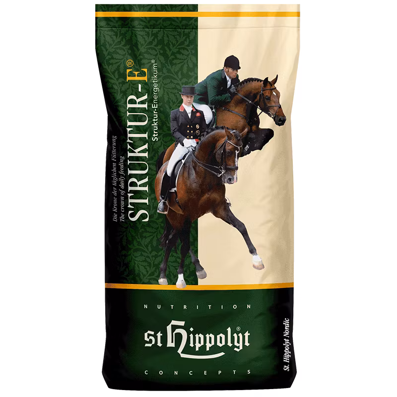 St Hippolyt StrukturE® 20 kg- prestation på hög nivå,extra energi utgången