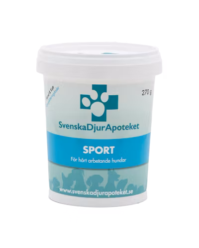 Svenska DjurApotekets Sport-  snabb återhämtning & ökar muskelmassan 270g