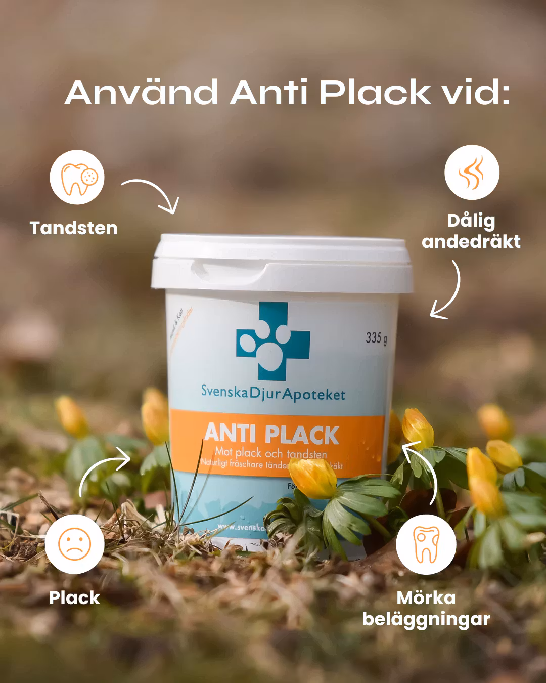 Svenska DjurApotekets Anti Plack 335g