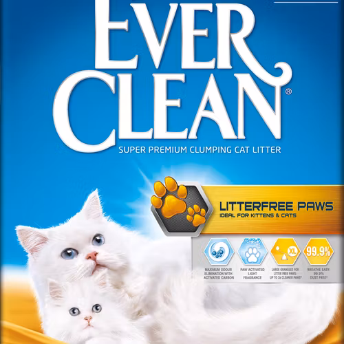 Ever Clean® Litterfree Paws- kattsand 10 kg