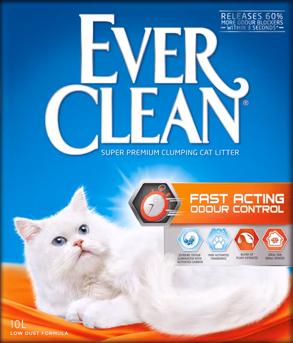 Ever Clean® Fast Acting Odour Control- kattsand -10 kg
