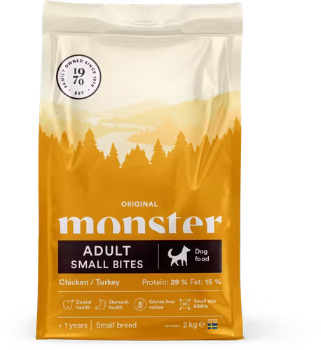 Monster Dog Original Adult Small Bites 2 kg/12 kg