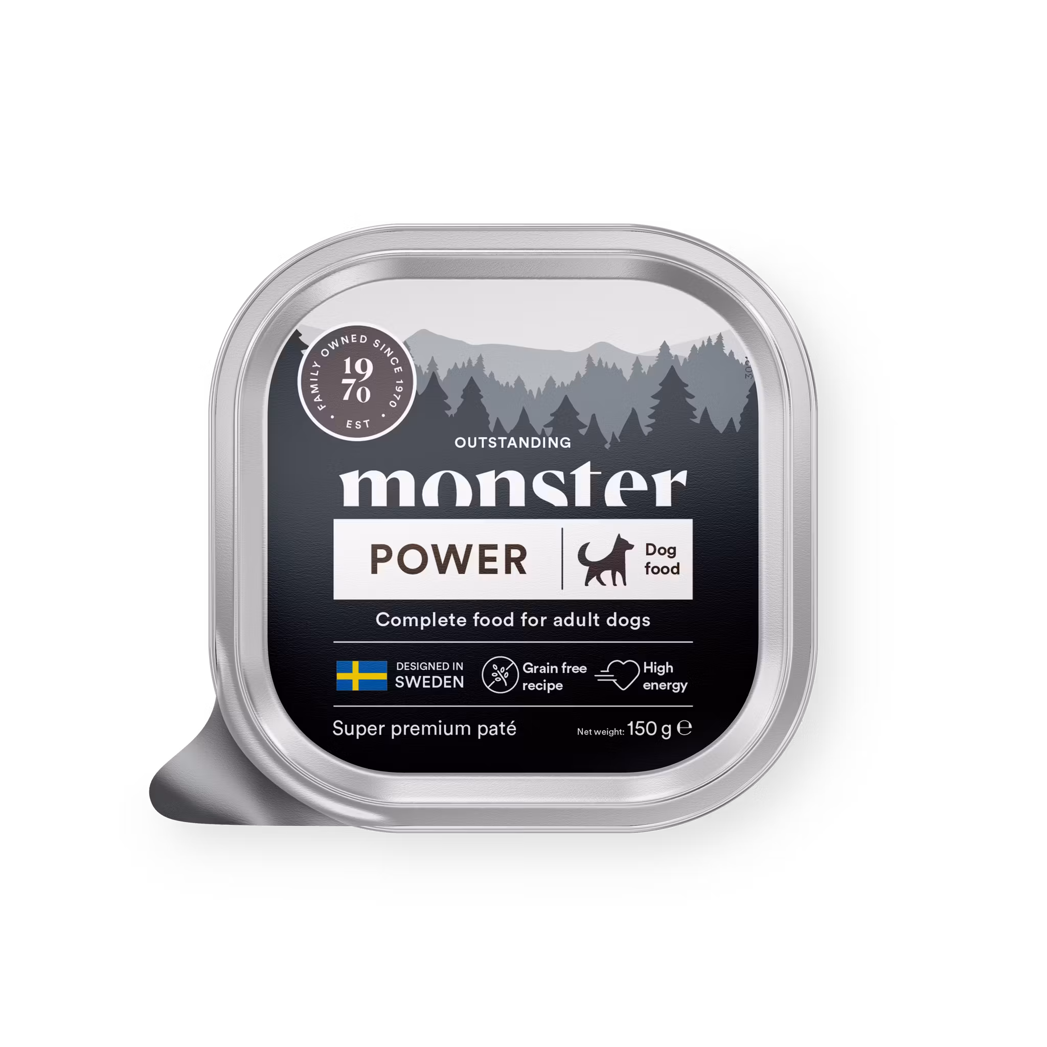 Monster Dog Power Paté 150 gr- energirik