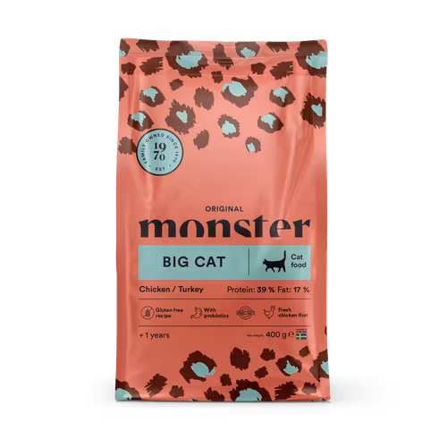 Monster Cat Original Adult Big Cat- Chicken/Turkey 6 kg