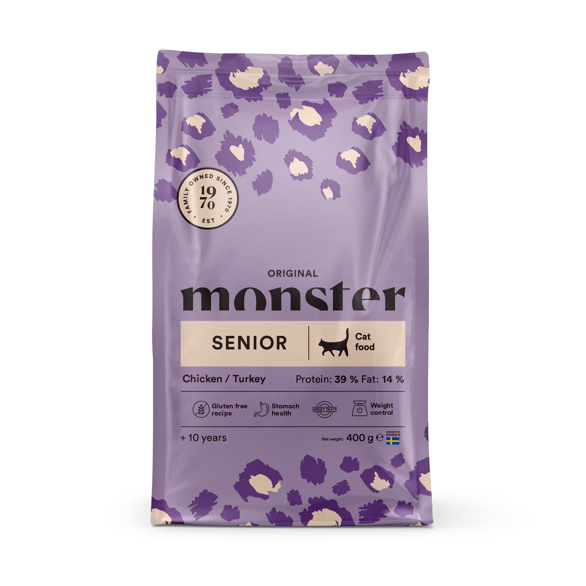 Monster Cat Original Senior - Kyckling, kalkon- 6 kg