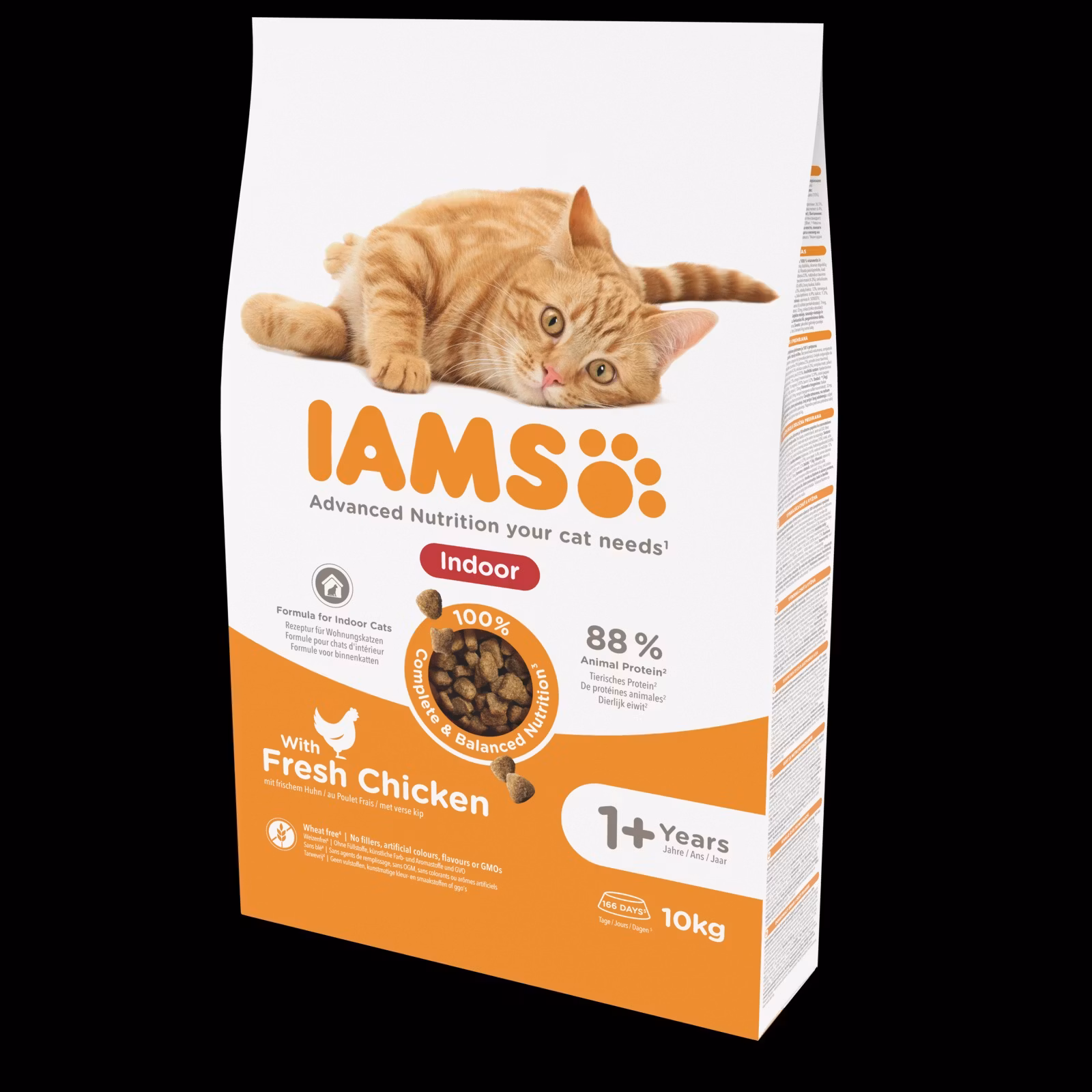 IAMS Dry Food Indoor Adult Fresh Chicken 1+ - Kyckling 10 kg