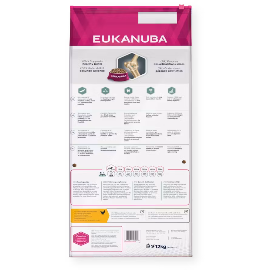 Eukanuba Daily Care for Sensitive Joints Adult All breed- ledproblem 12 kg