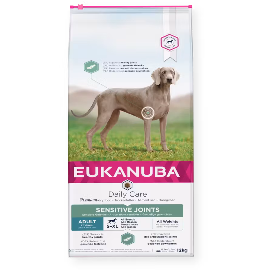 Eukanuba Daily Care for Sensitive Joints Adult All breed- ledproblem 12 kg