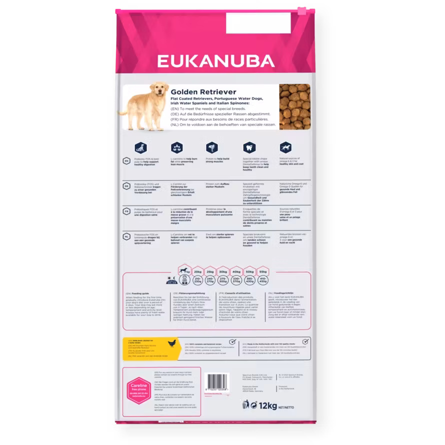 Eukanuba Breed Specific Golden Retriever Adult 12 kg