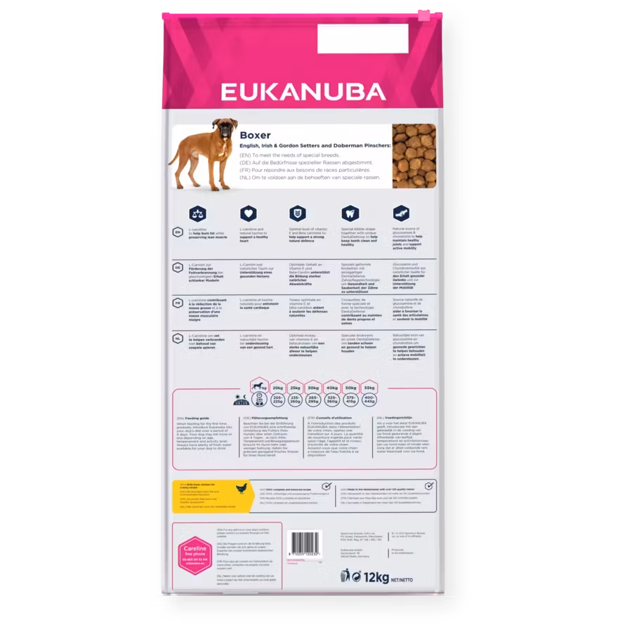 Eukanuba Breed Specific Adult Boxer 12 kg