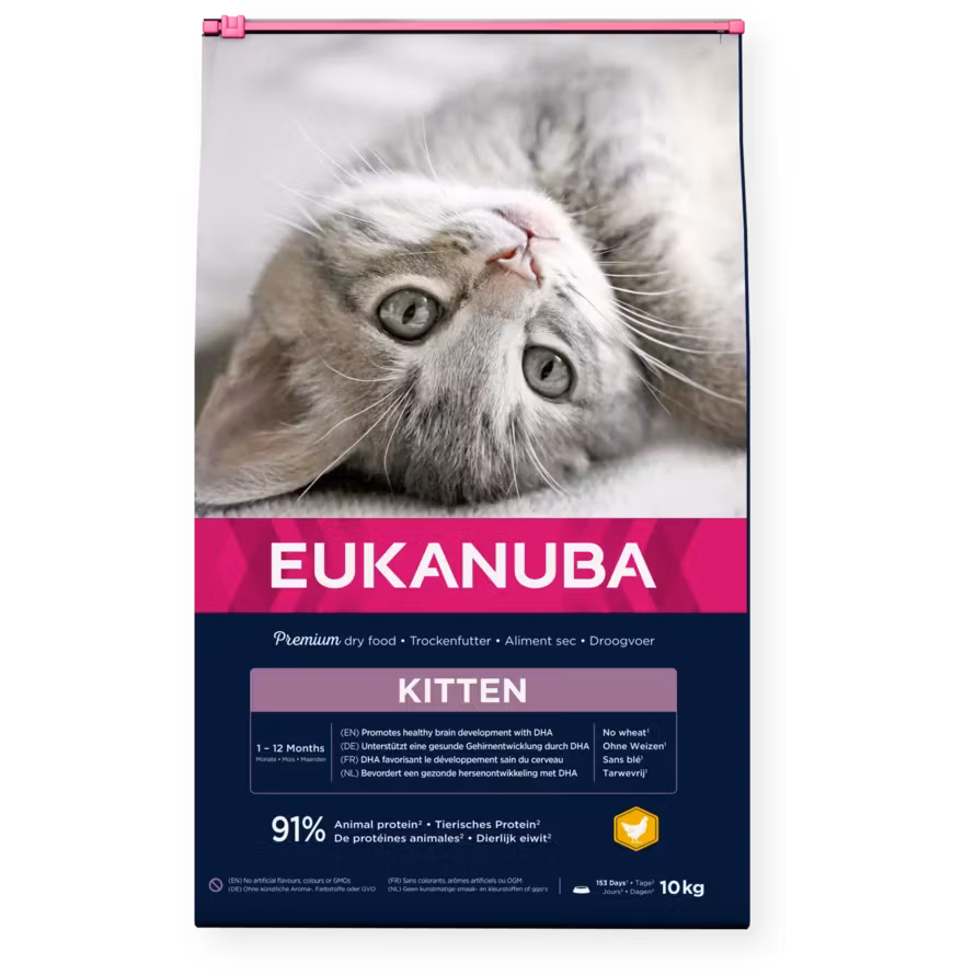 Eukanuba Cat Kitten Fresh Chicken 2 el.10 kg