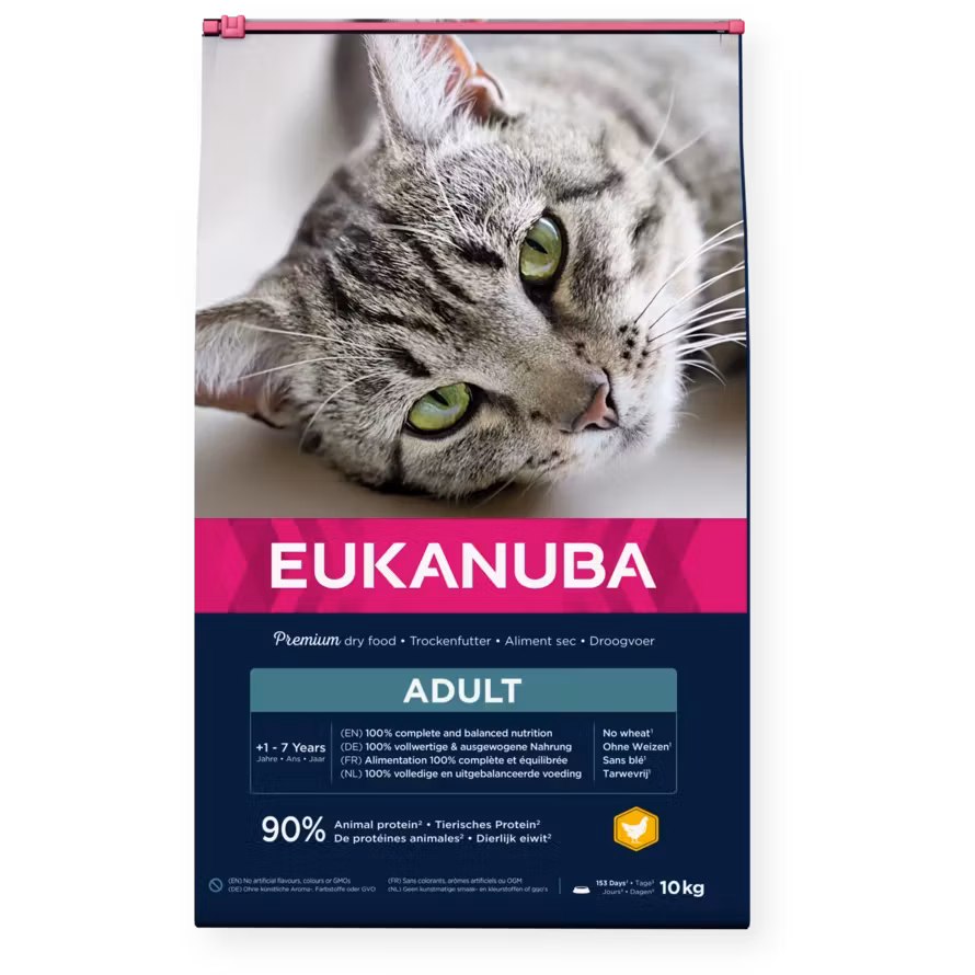 Eukanuba Cat Adult Fresh Chicken 2 el.10 kg