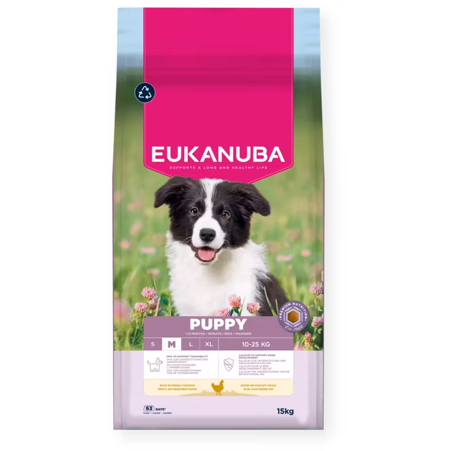 Eukanuba Puppy Medium Breed Fresh Chicken 3 kg/15 kg/18 kg