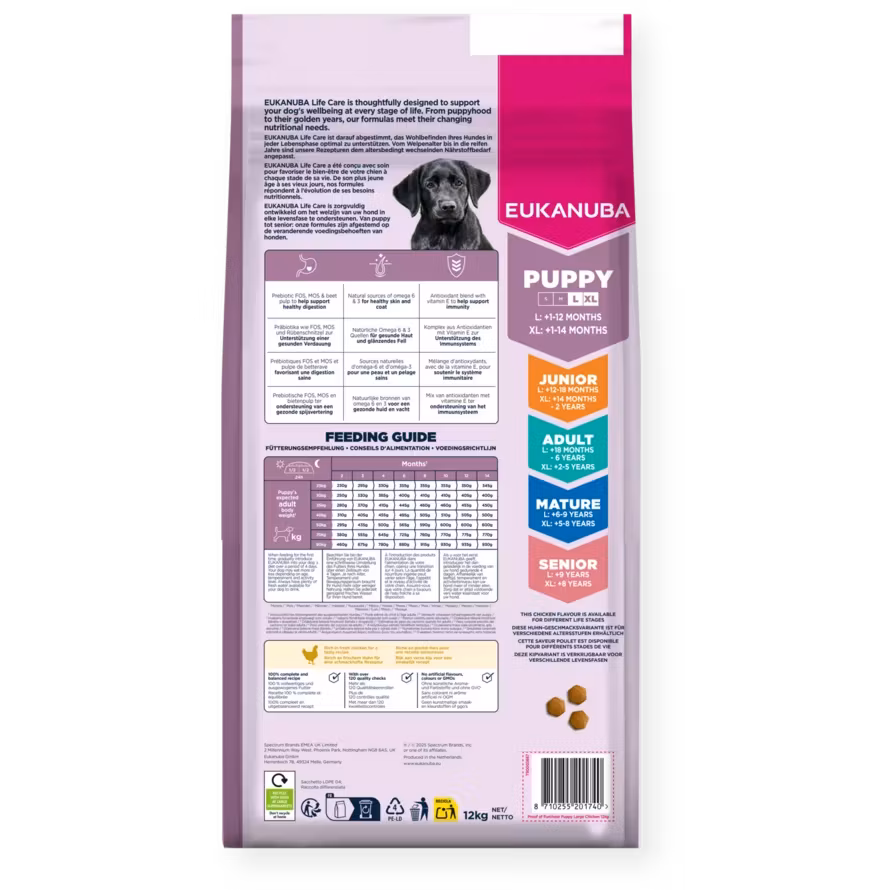 Eukanuba Puppy Large Breed Fresh Chicken 3 kg/15 kg/18 kg