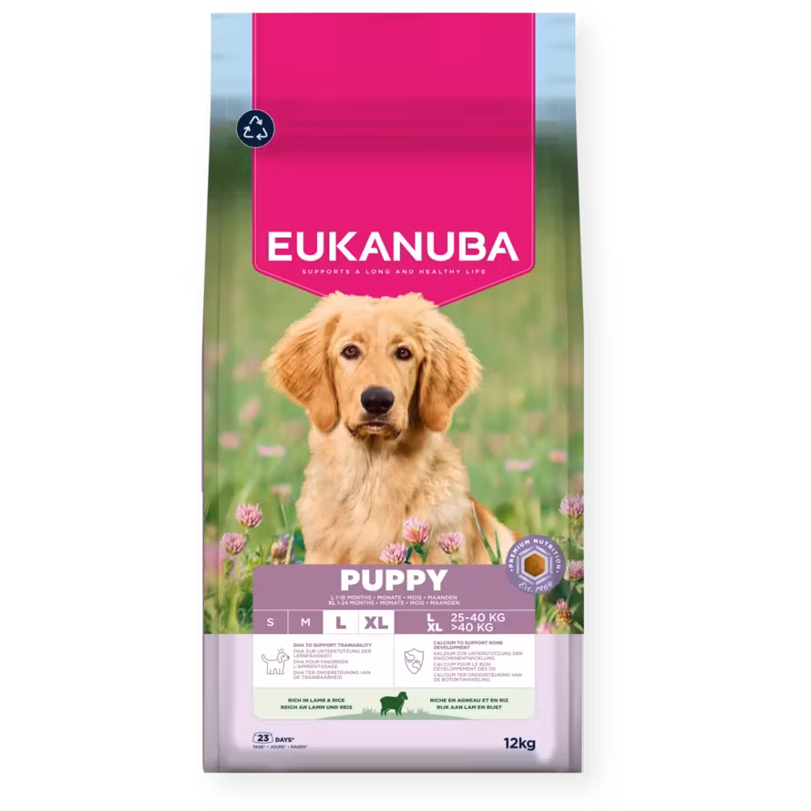 Eukanuba Puppy Large Breed Lamb & Rice 2,5 kg/12 kg