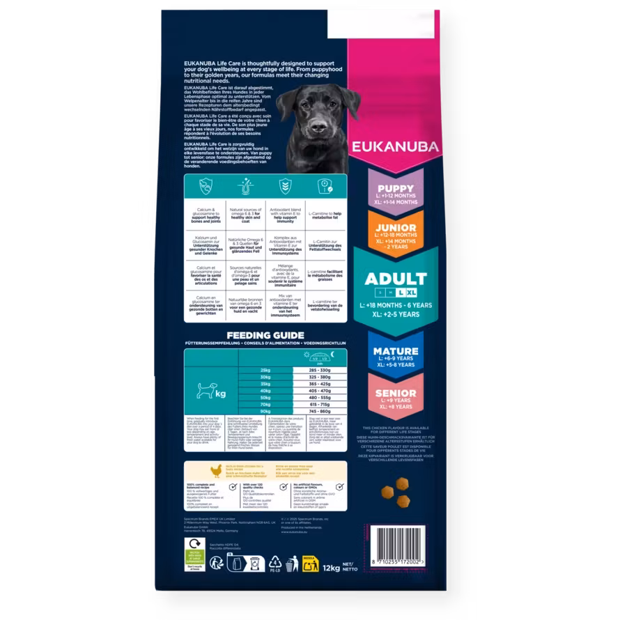 Eukanuba Adult Large Breed Fresh Chicken 15 kg/18 kg