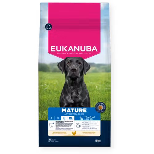 Eukanuba Mature Large Breed Fresh Chicken +5 år 15 kg