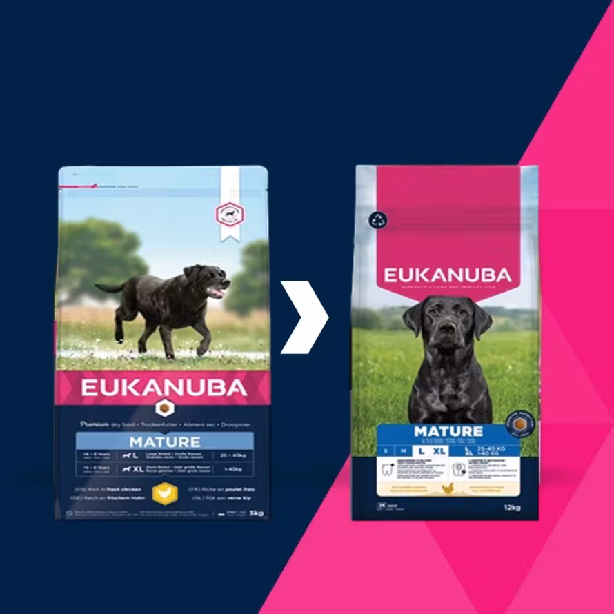 Eukanuba Mature Large Breed Fresh Chicken +5 år 15 kg