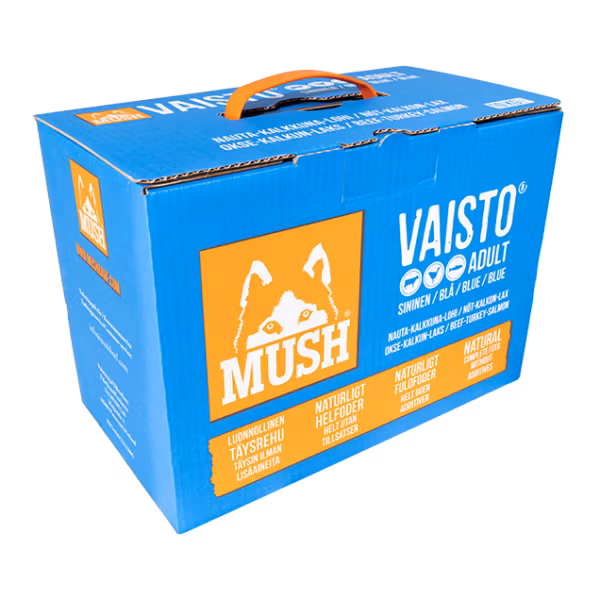 MUSH Vaisto Blå Freeze-Dried (nöt-kalkon-lax)