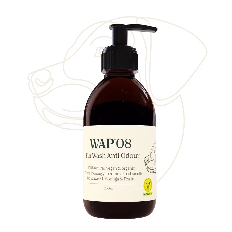 WAP: 8 [Pälstvätt antiodör] 250 ml Seaweed / Moringa / Tea tree