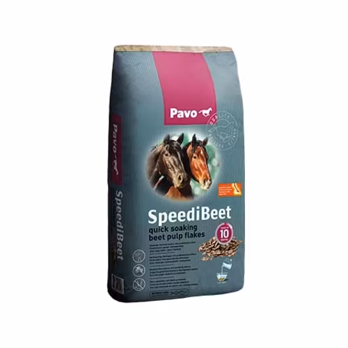 Pavo SpeediBeet 15 kg- Snabbsvällande betflingor med högt fiberinnehåll