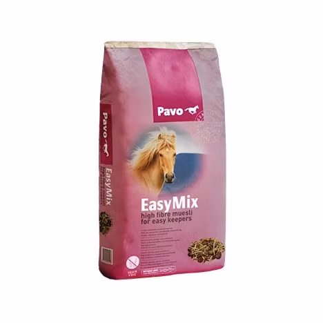 Pavo EasyMix 15 kg- fiberrik musli för lättfödda hästar