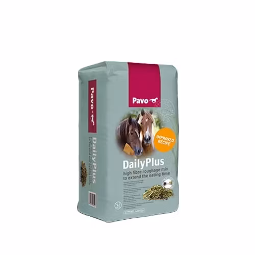 Pavo DailyPlus 12 kg- grovfoderblandning med hög fiberhalt