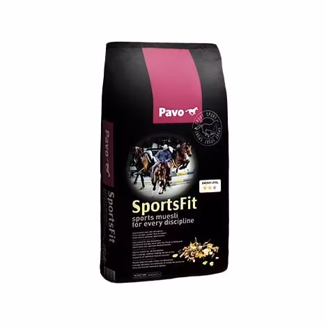 Pavo SportsFit 15 kg- Sportmüsli för hästar i alla discipliner