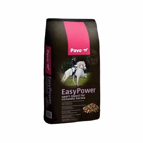 Pavo Easypower 15kg- Sportmusli för islandshästar