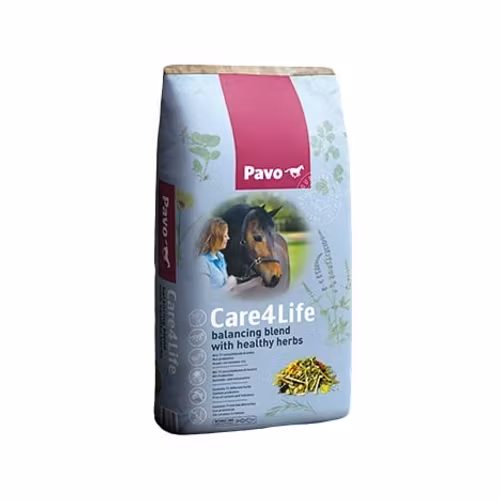 Pavo Care4Life 15 kg- fiberrik örtmüsli för alla hästar