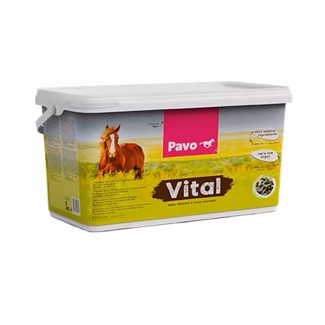 Pavo Vital 8 kg- Vitamin- och mineraltillskott för daglig användning