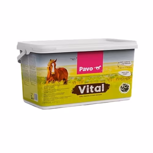 Pavo Vital 8 kg- Vitamin- och mineraltillskott för daglig användning