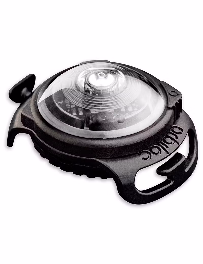Orbiloc Vit Dual- säkerthetslampa